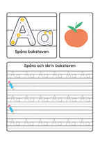 Vi lär oss alfabetet - Hela alfabetet