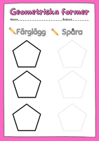 Geometriska former - Förskoleklass - Årskurs 2