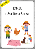 Enkel läsförståelse - Åk 1 - Åk 2