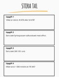 Matematikuppstart – Årskurs 5