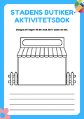 Stadens butiker - Aktivitetsbok