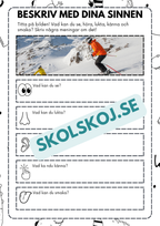 Beskriv med dina sinnen
