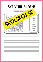 Skriv till bilden - 22 sidor