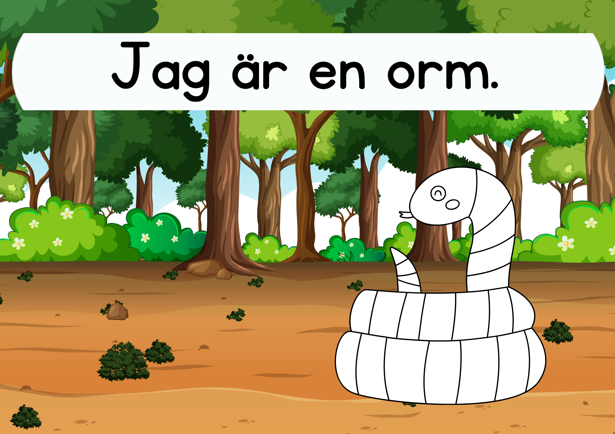 Jag kan läsa - Tema Djur