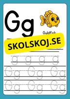 Träna finmotoriken - Lär dig alfabetet
