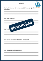 Upptäck universum - Årskurs 4 - 6 (26 sidor)