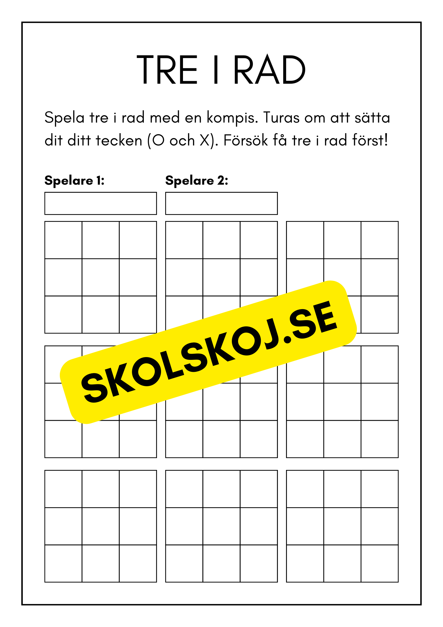 Fröken jag är klar - Yngre elever (26 sidor)