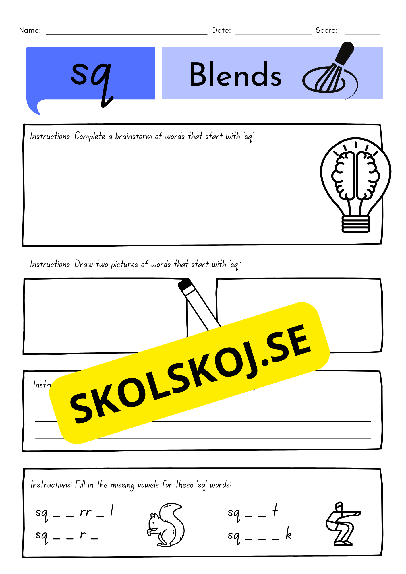 Word blends - Engelska
