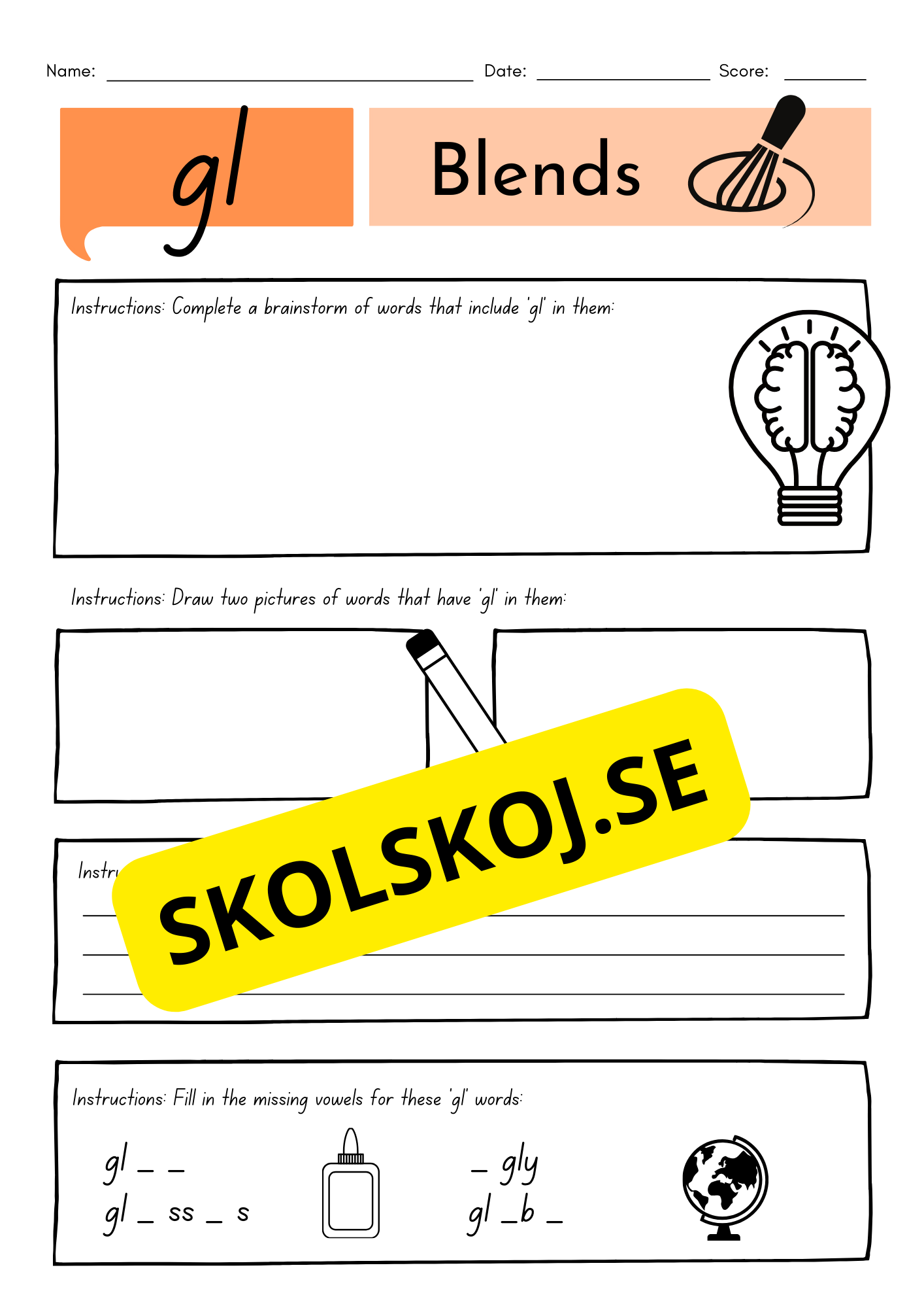 Word blends - Engelska