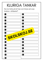 Fröken jag är klar - Yngre elever (26 sidor)
