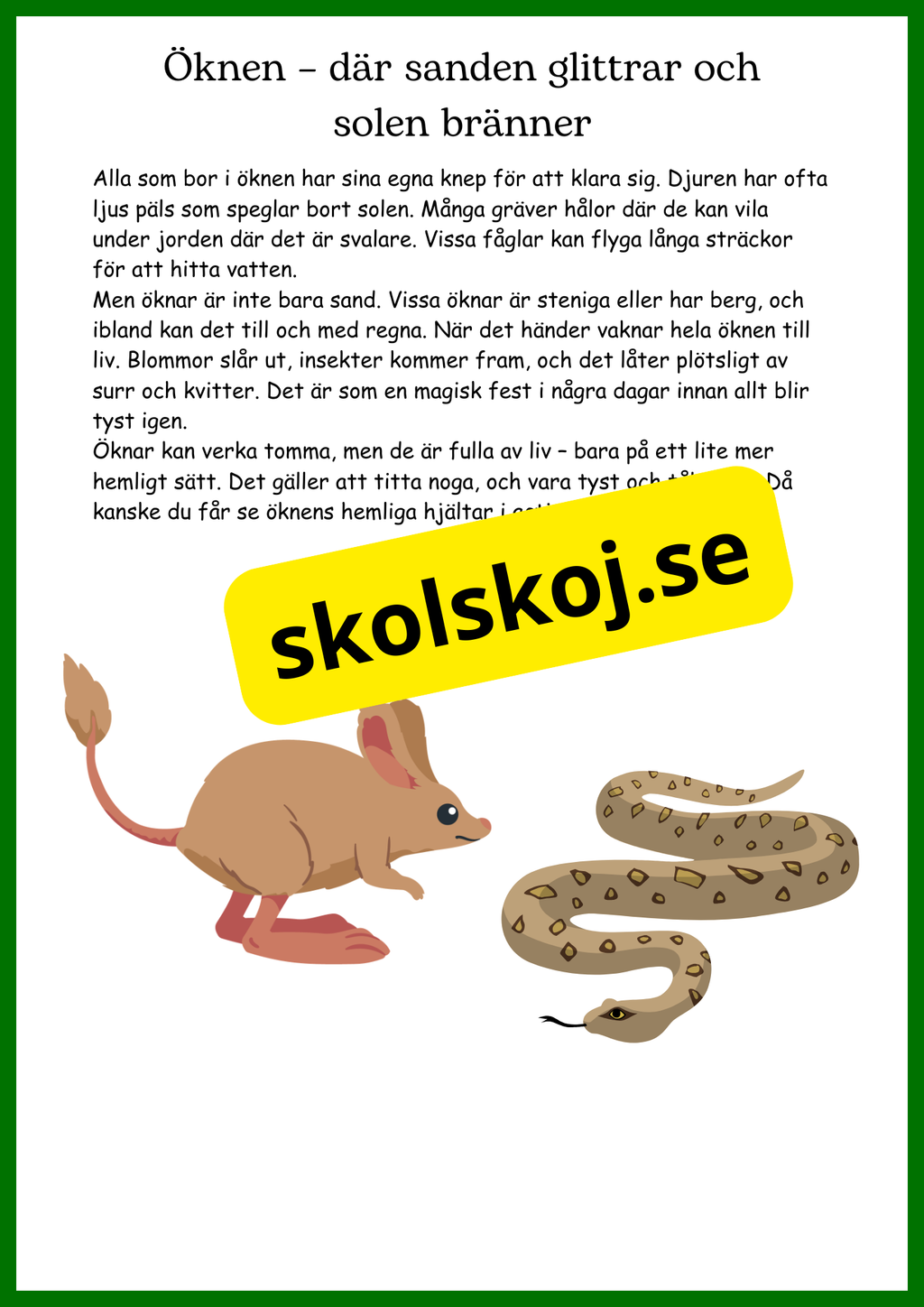 Smart i naturen - Årskurs 4 - 6 (24 - sidor)