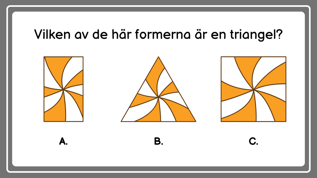 Skoj med former - Frågesport (38 sidor)