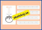 Jag lär mig alfabetet - Spåra bokstäver - Häfte