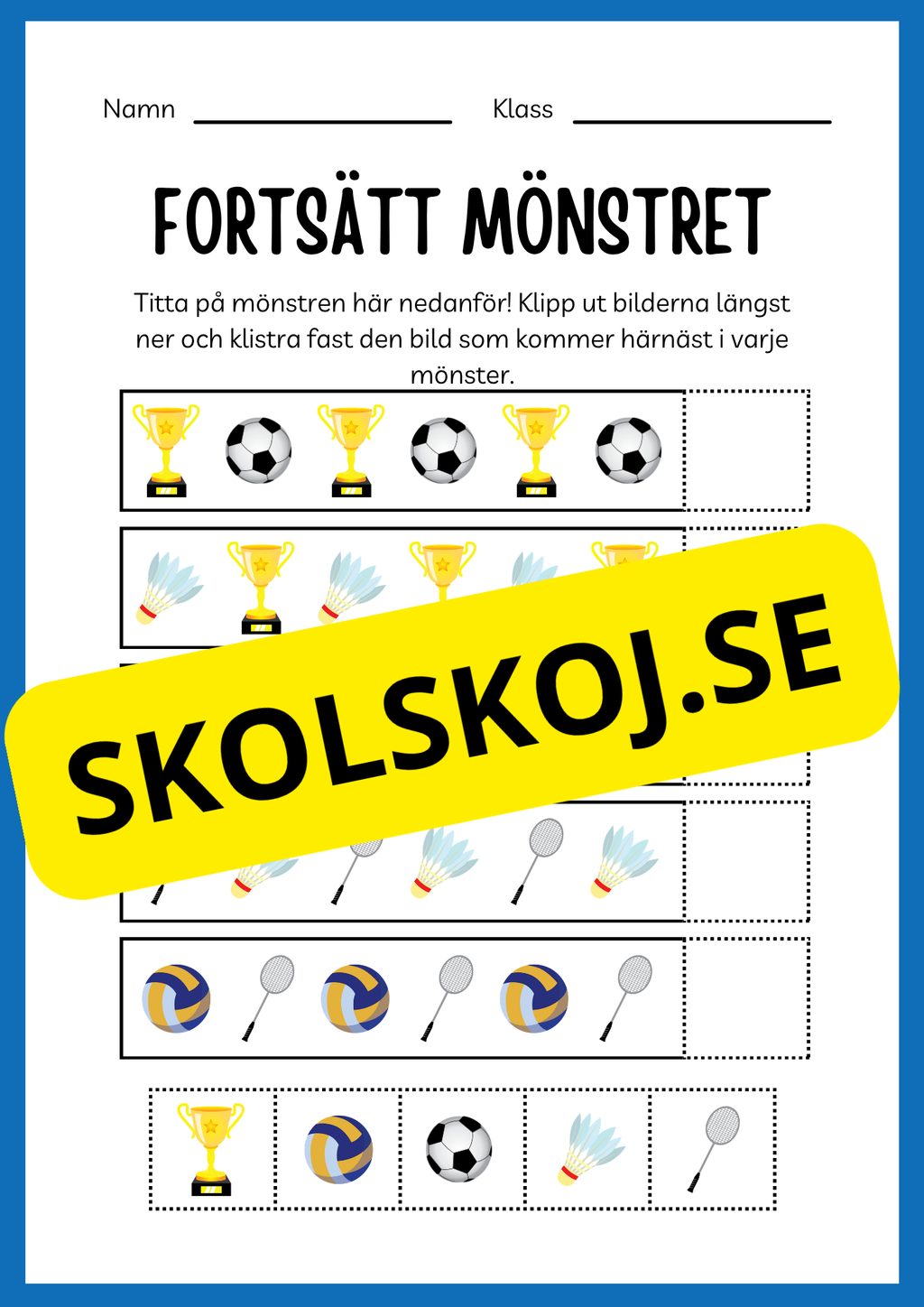 Sporter - Aktivitetsbok