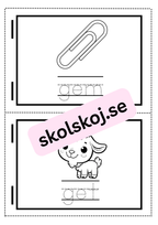 Min skrivbok - Minibok - 40 sidor