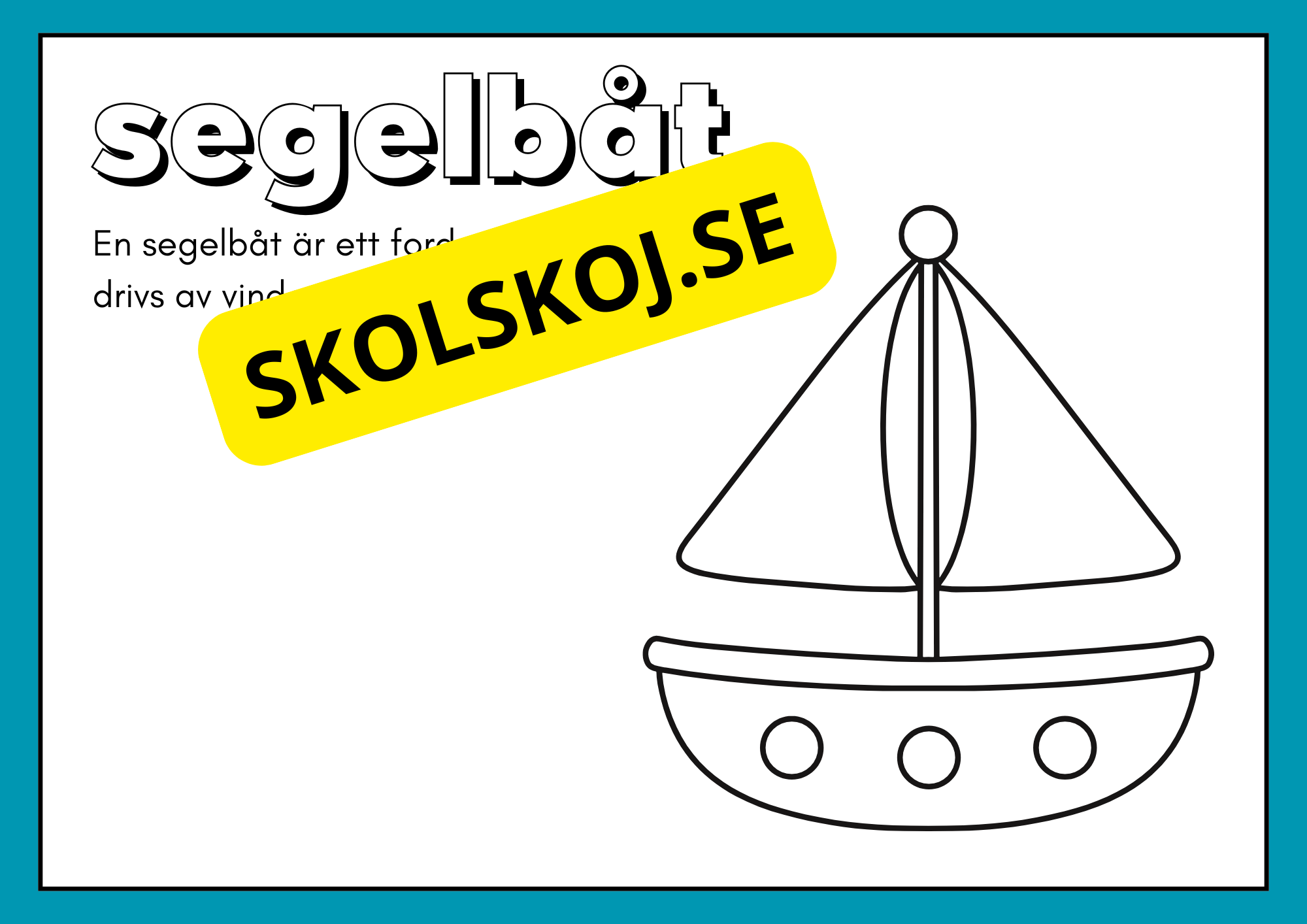 Fordon - Målarbok och fakta