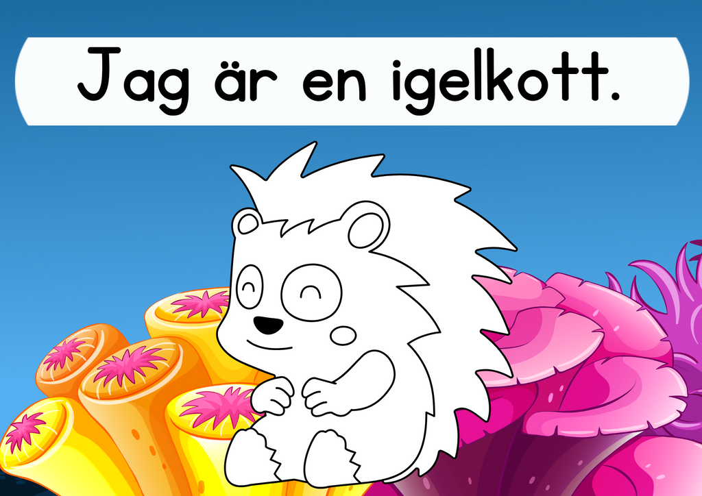 Jag kan läsa - Tema Djur