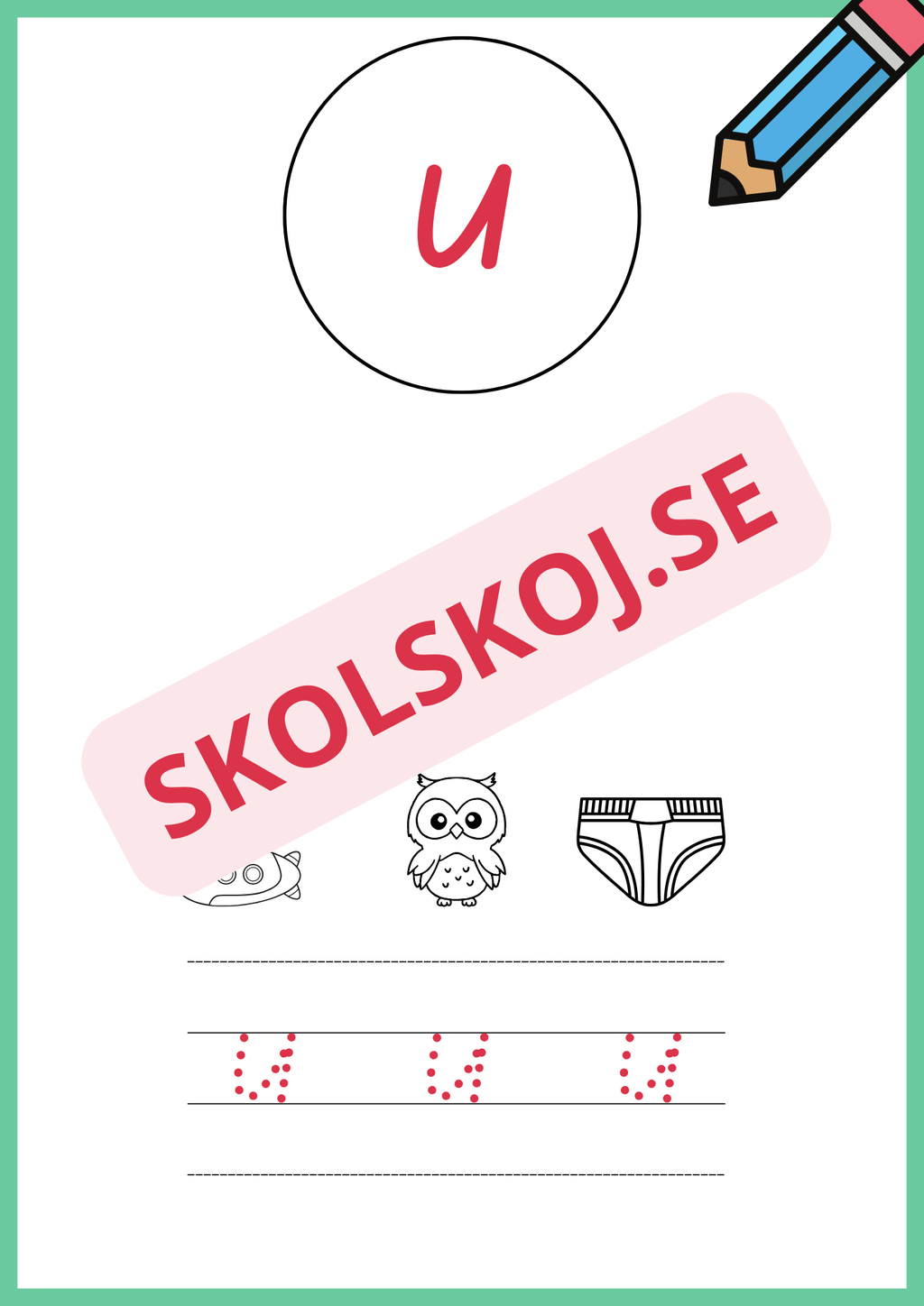 Jag lär mig alfabetet - Hela alfabetet