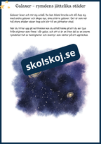 Upptäck universum - Årskurs 4 - 6 (26 sidor)