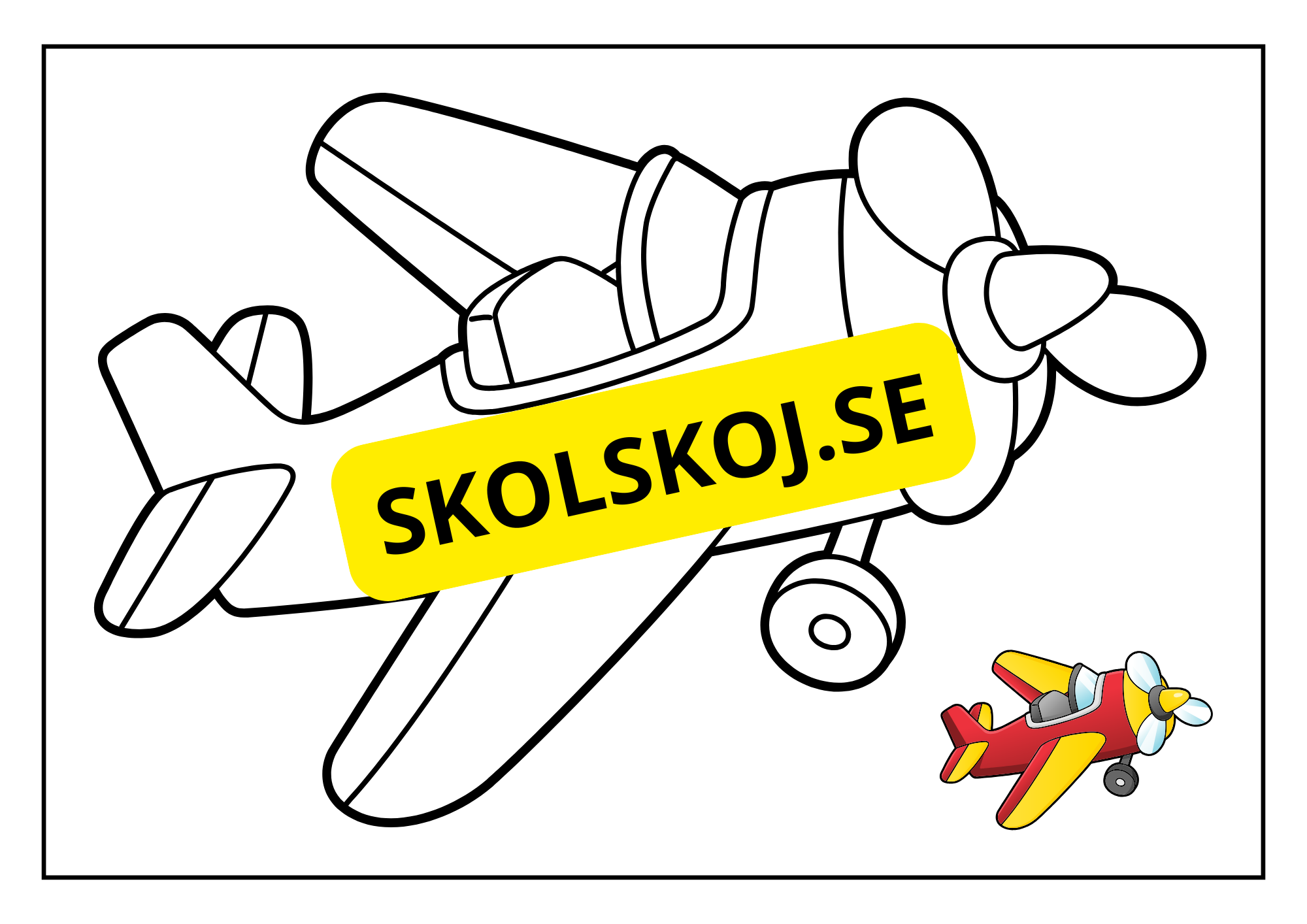 Fordon - Målarbok
