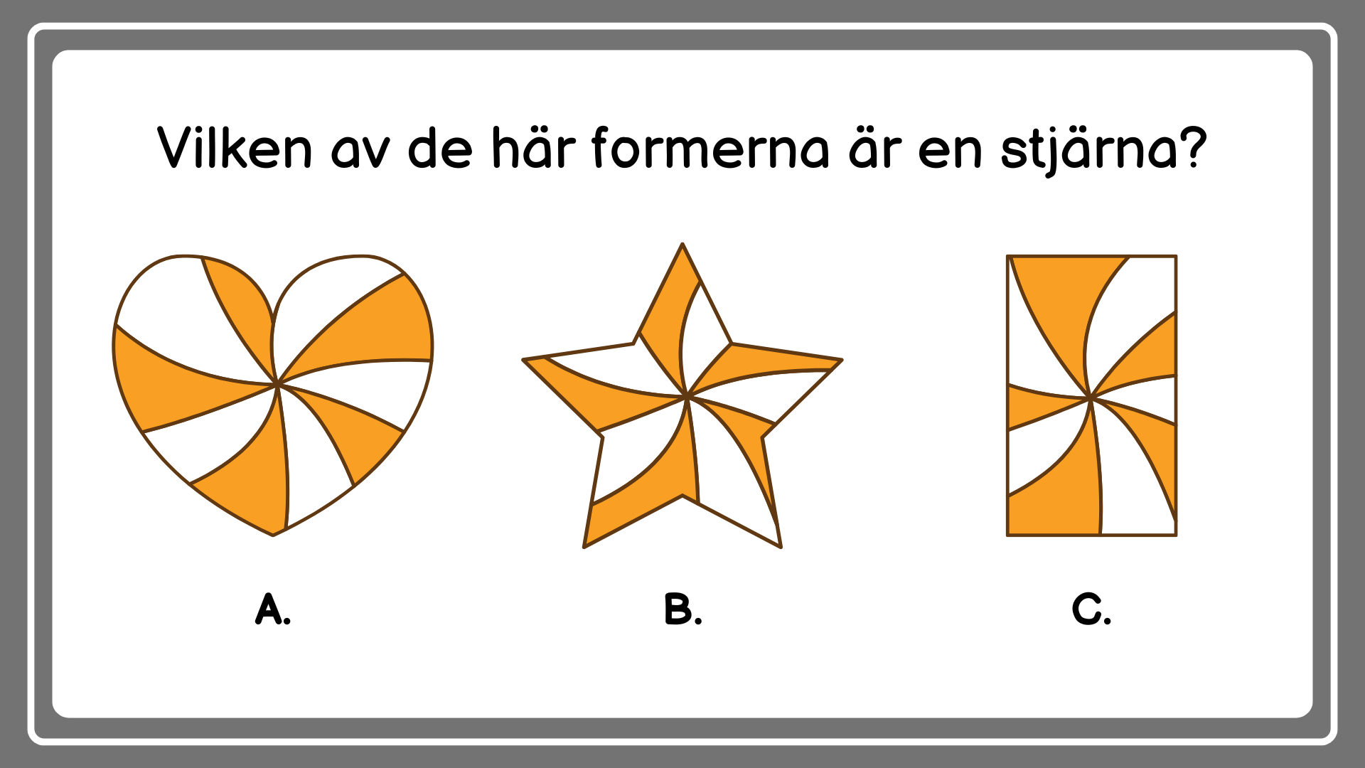 Skoj med former - Frågesport (38 sidor)