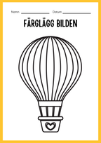 Fordon och färdmedel - Arbetsbok - Blandade uppgifter (24 sidor)