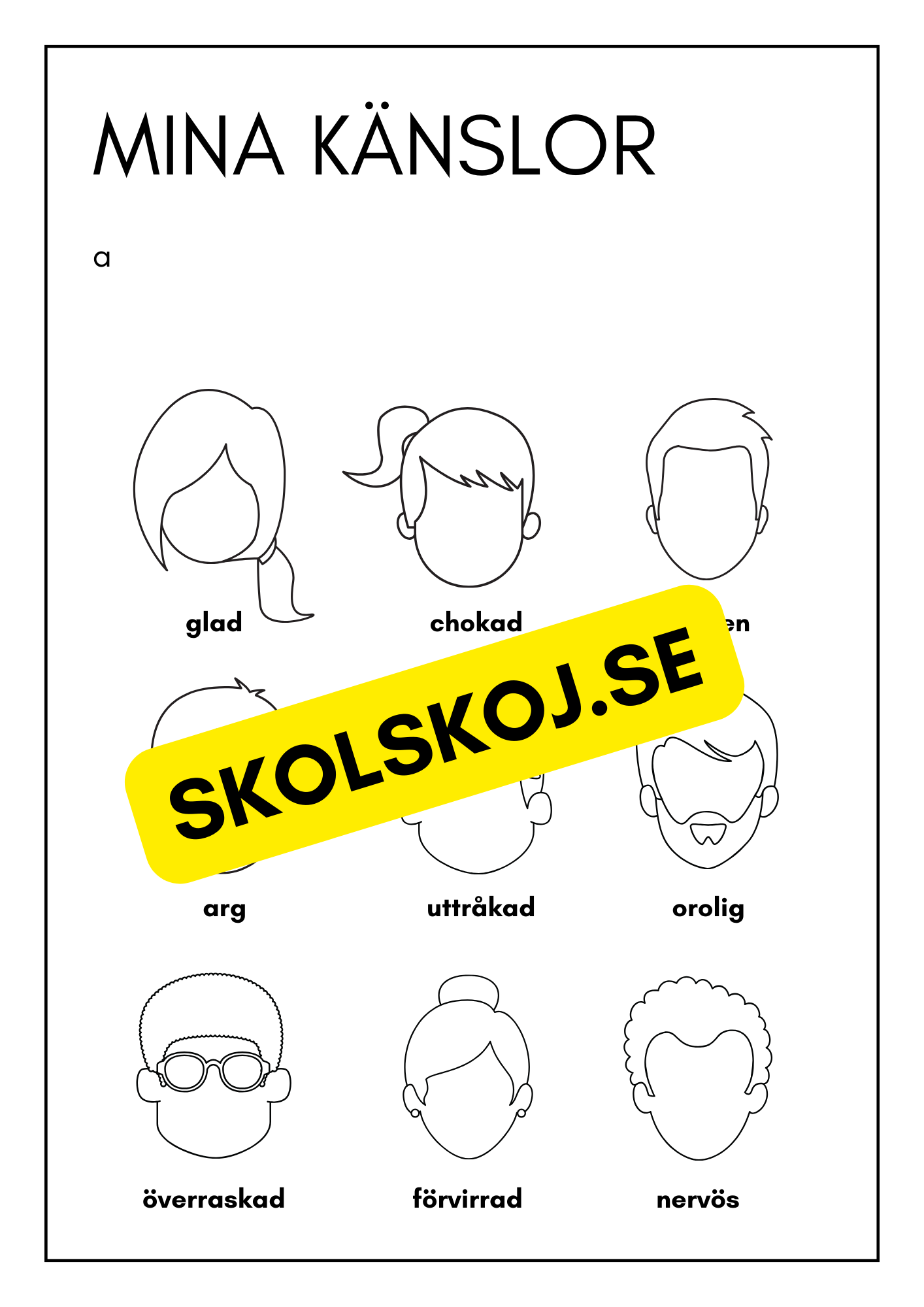 Fröken jag är klar - Yngre elever (26 sidor)