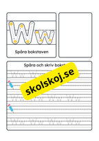 Vi lär oss alfabetet - Hela alfabetet