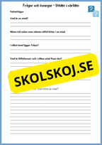 Upptäck världen - En resa genom världsdelar och världshav - Årskurs 3 - 6
