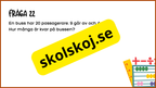 Problemlösning årskurs 3 - Blandade uppgifter