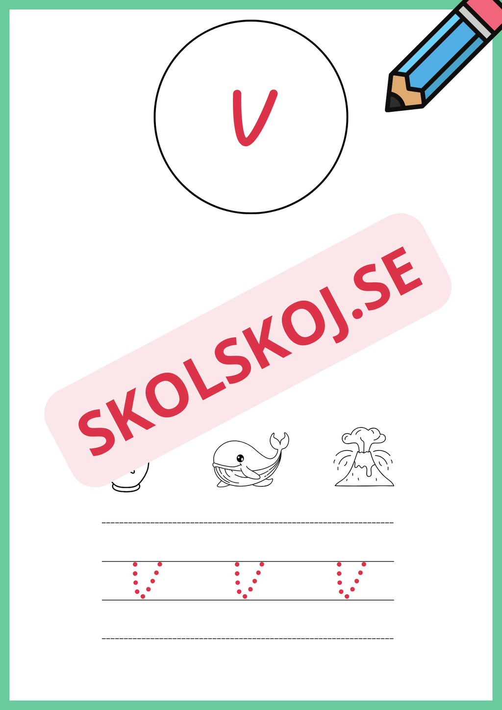 Jag lär mig alfabetet - Hela alfabetet