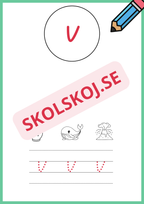 Jag lär mig alfabetet - Hela alfabetet