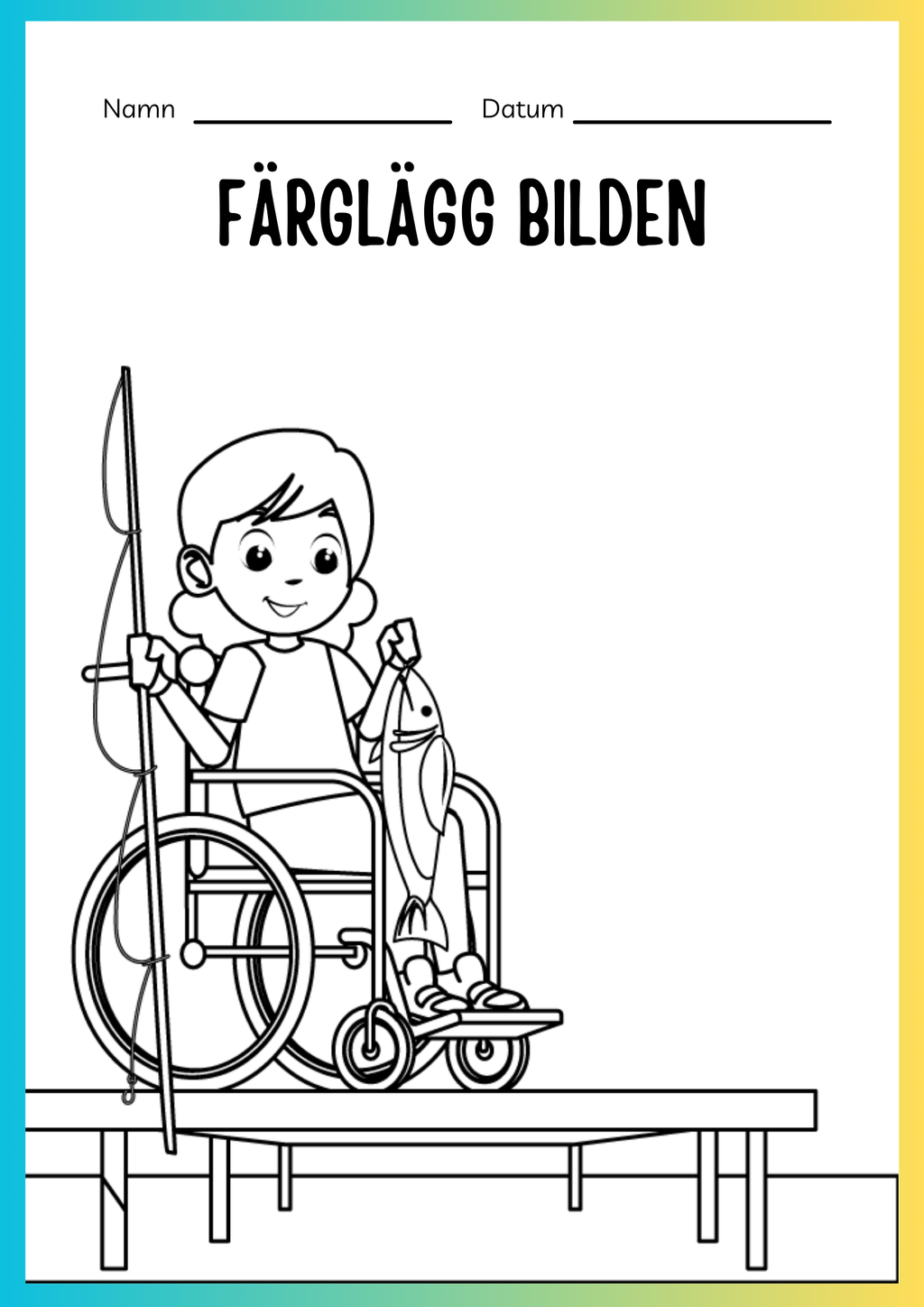 Jag lär mig skriva och räkna - Tema sommar