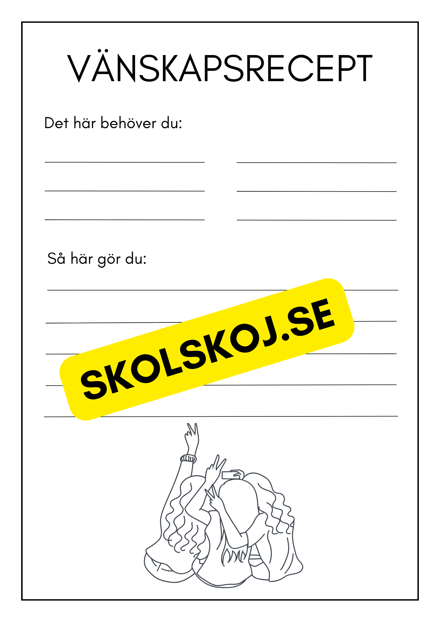 Fröken jag är klar - Yngre elever (26 sidor)