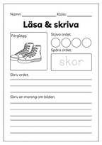 Läsa och skriva - Häfte