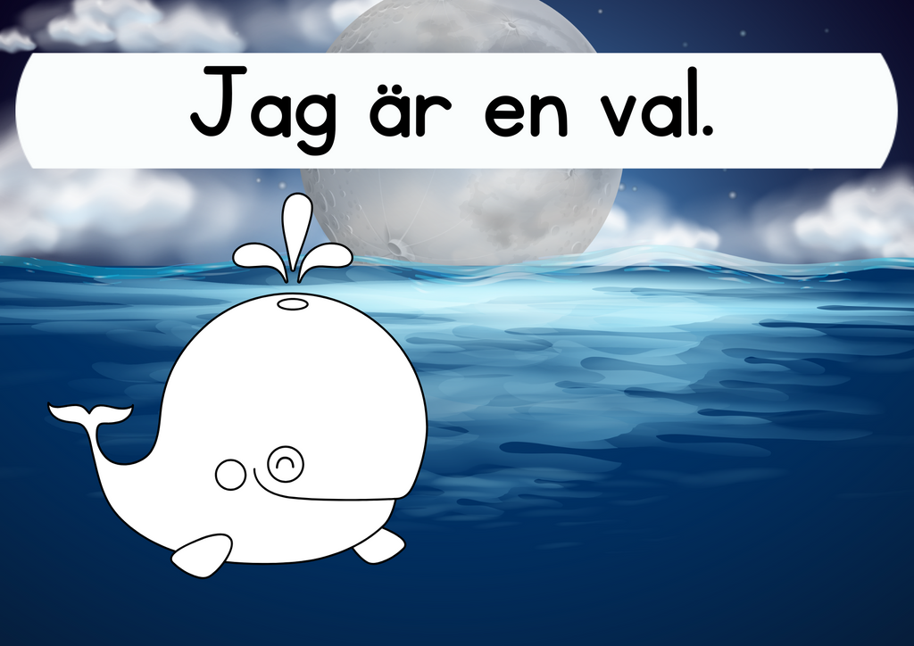 Jag kan läsa - Tema Djur