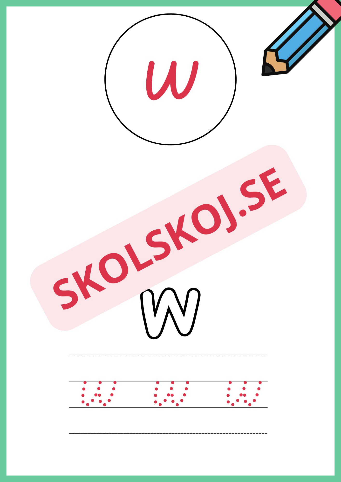 Jag lär mig alfabetet - Hela alfabetet