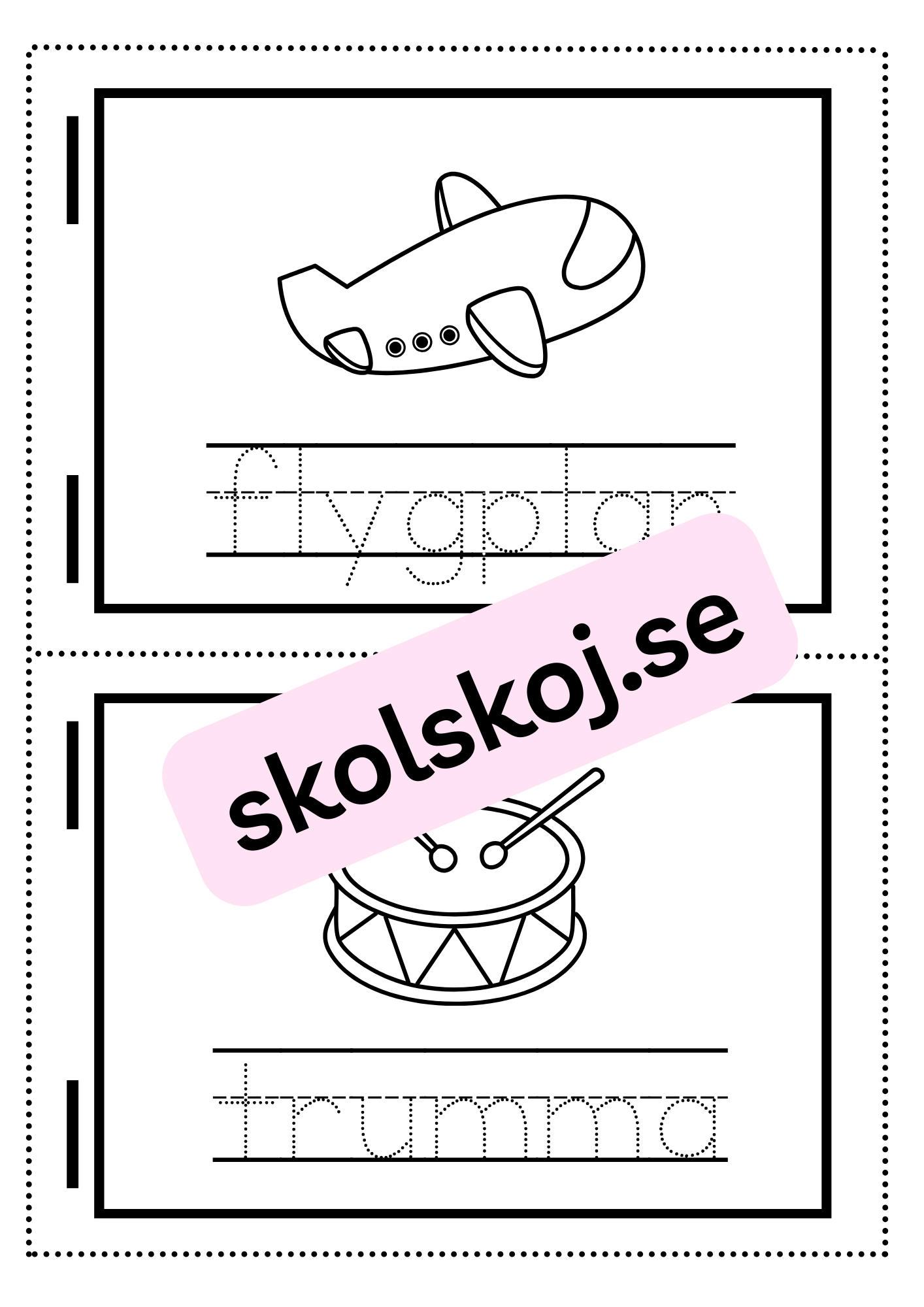 Min skrivbok - Minibok - 40 sidor