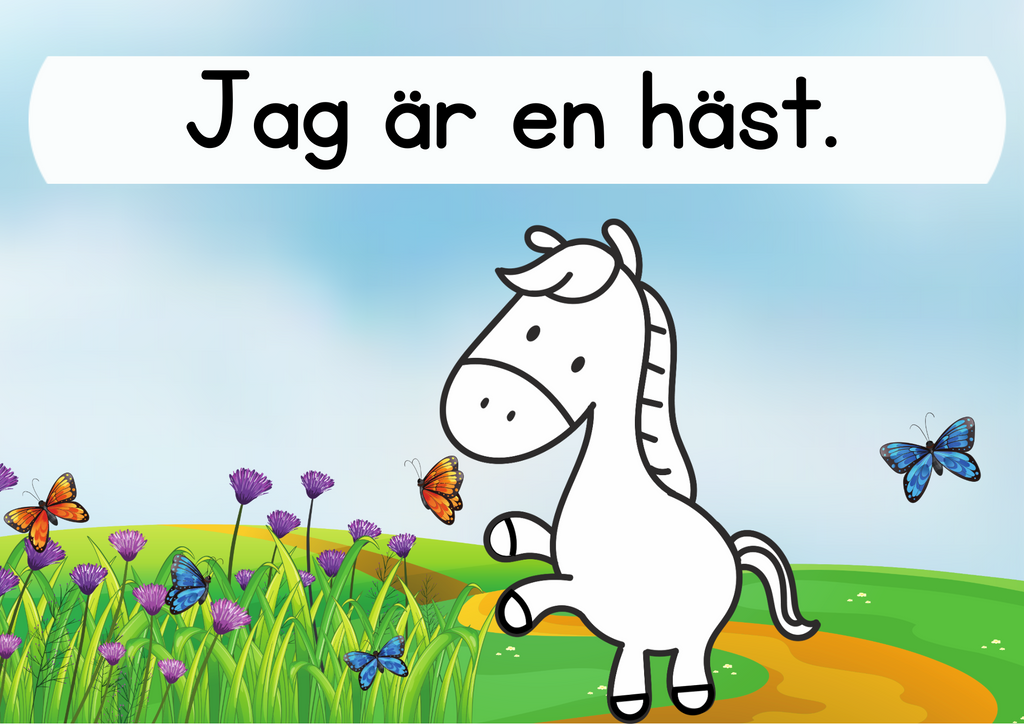 Jag kan läsa - Tema Djur