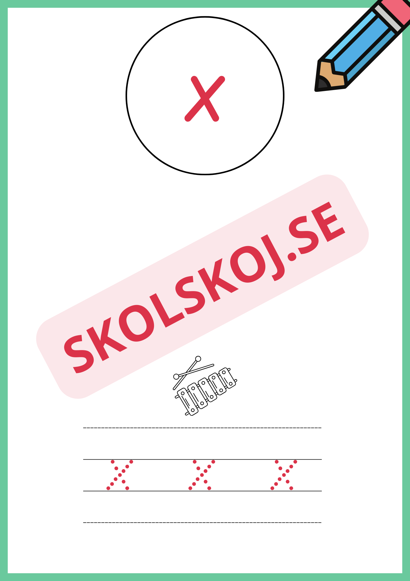 Jag lär mig alfabetet - Hela alfabetet