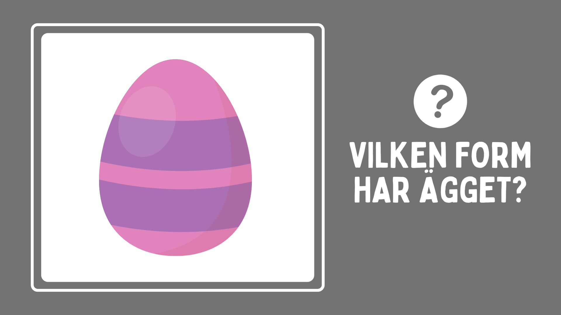 Skoj med former - Frågesport (38 sidor)