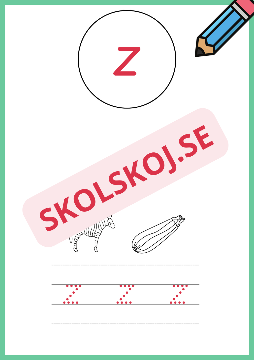 Jag lär mig alfabetet - Hela alfabetet