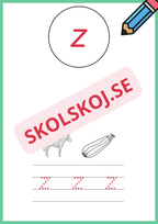 Jag lär mig alfabetet - Hela alfabetet