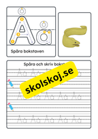 Vi lär oss alfabetet - Hela alfabetet