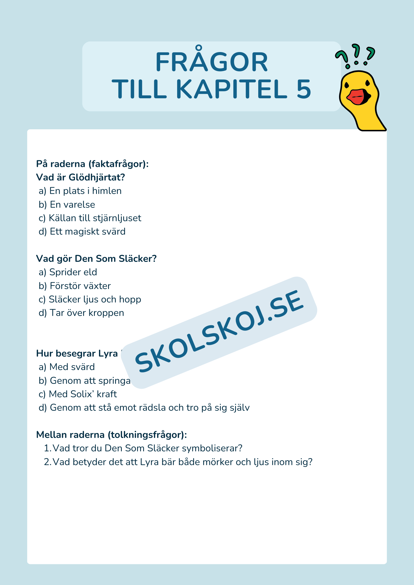 Lyra och Stjärnglödens hemlighet