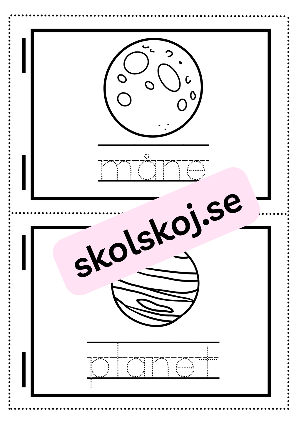 Min skrivbok - Minibok - 40 sidor