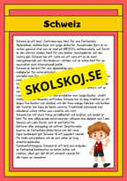 Upptäck världen - Fakta och läsförståelse - 29 sidor