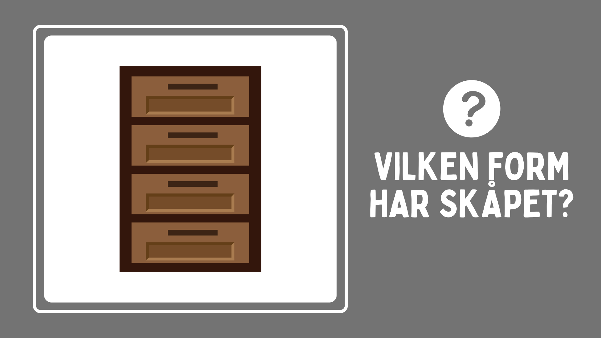 Skoj med former - Frågesport (38 sidor)