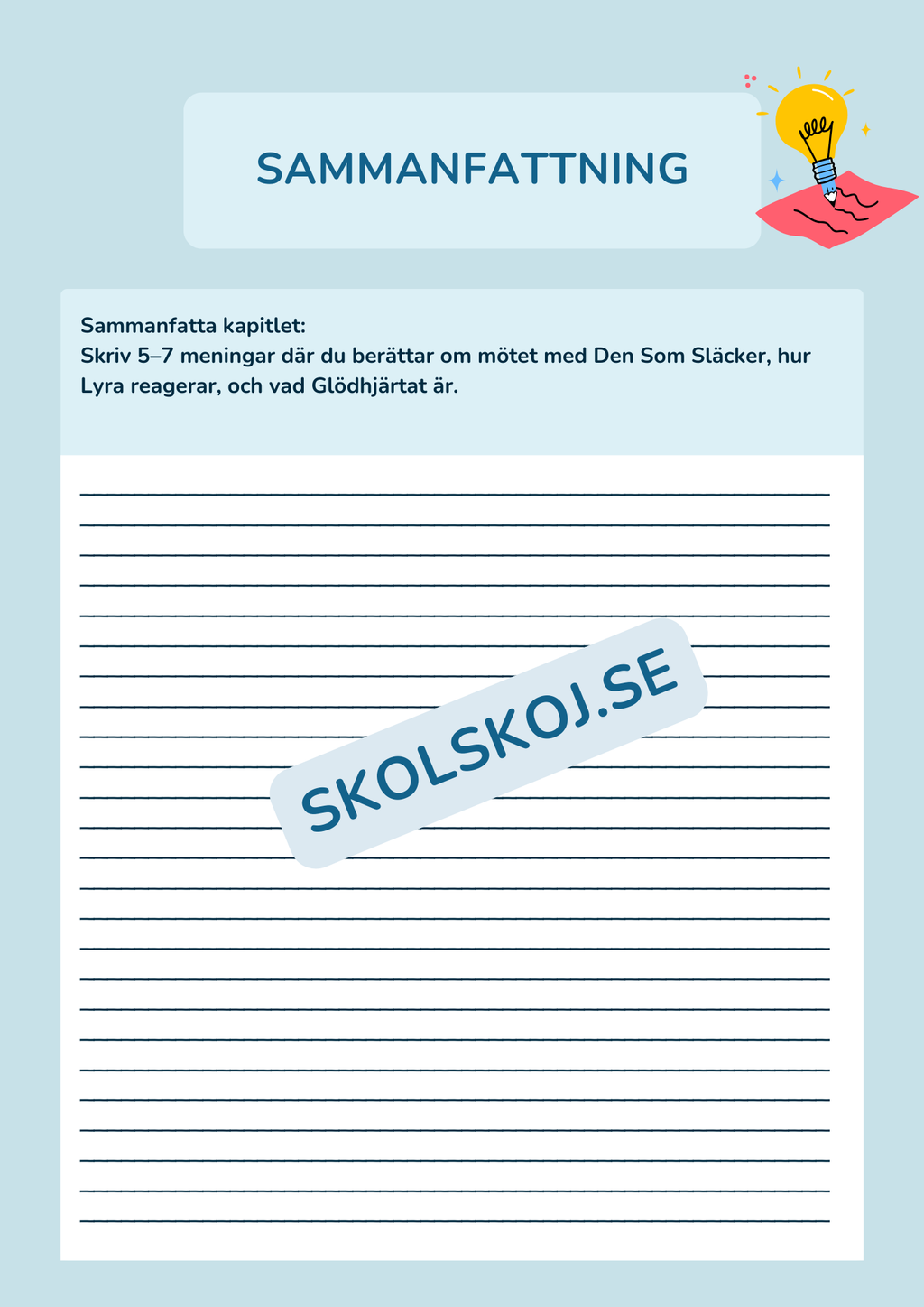 Lyra och Stjärnglödens hemlighet