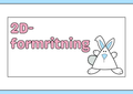 2D-formritning